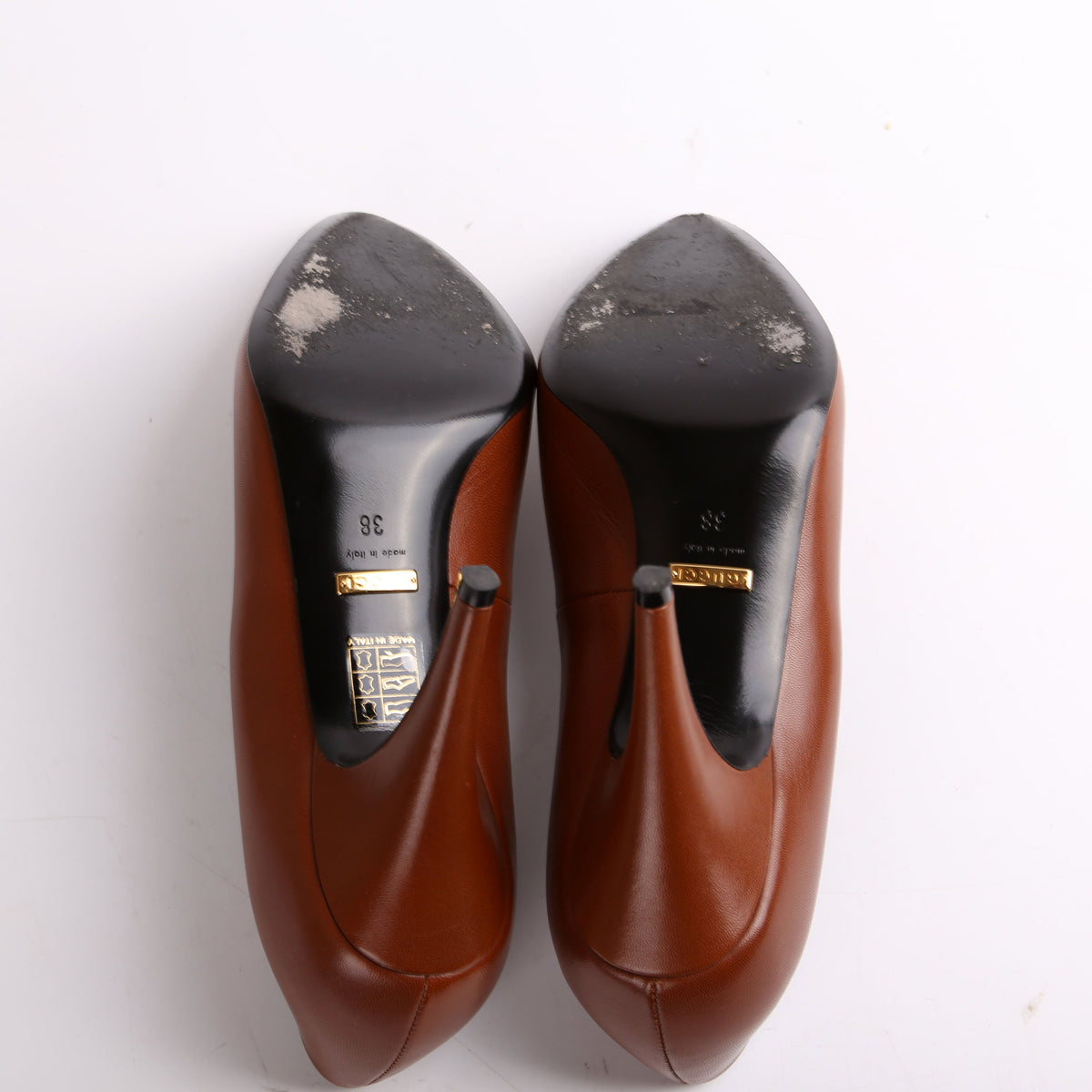 Malaga Kid Round Toe Pumps Size