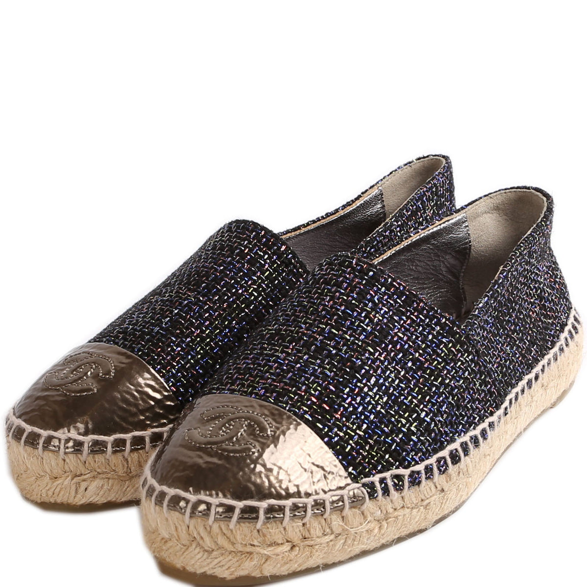 Tweed CC Espadrilles Size 36