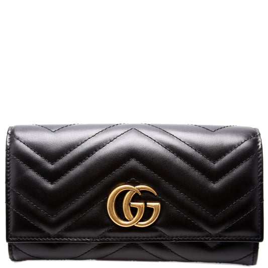 Marmont Continental Wallet Black