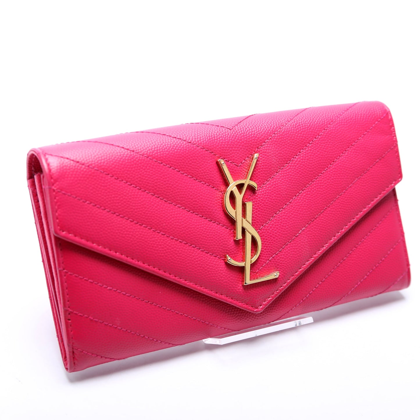 Flap Wallet Large Grain De Poudre
