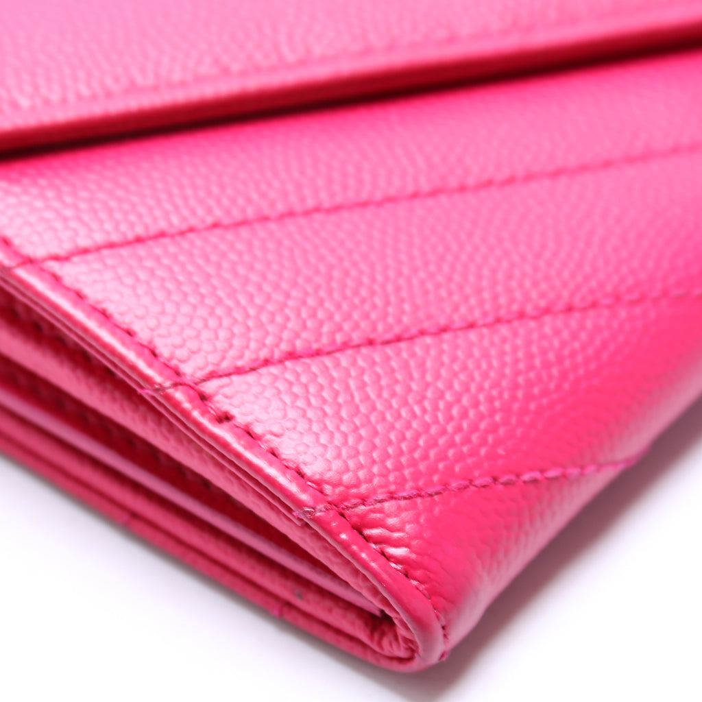 Flap Wallet Large Grain De Poudre