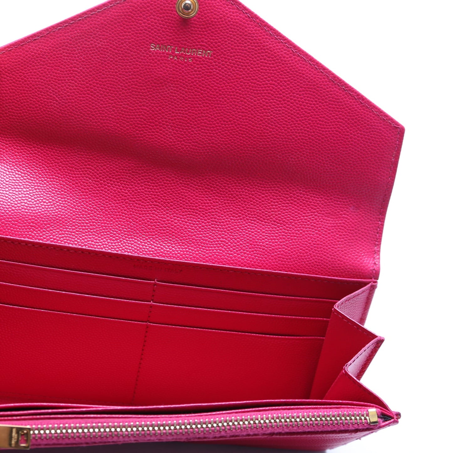 Flap Wallet Large Grain De Poudre