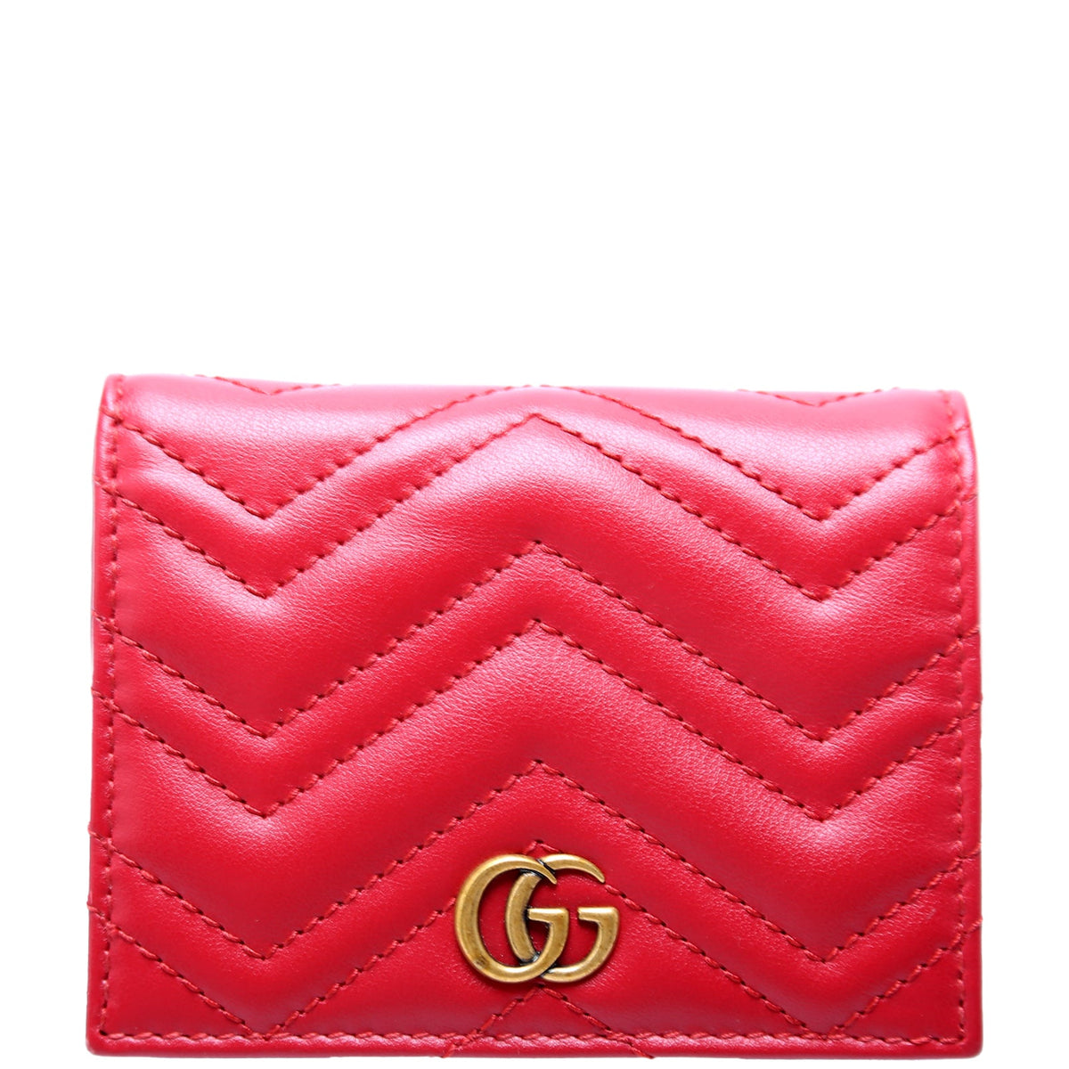 GG Marmont Card Case Red
