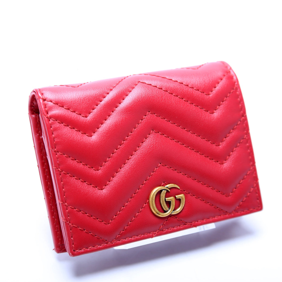 GG Marmont Card Case Red