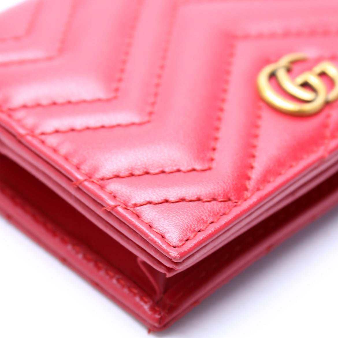 GG Marmont Card Case Red