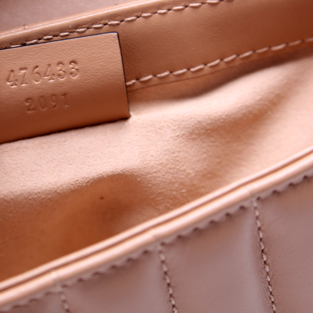 Marmont Aria Super Mini Flap Tan