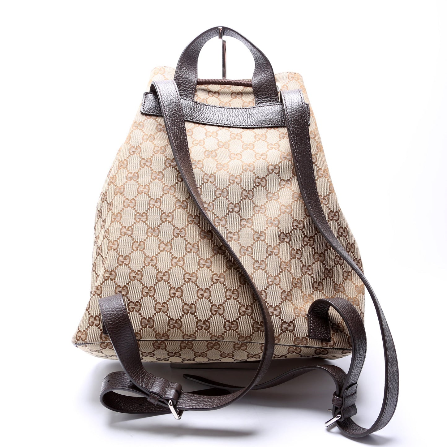 GG Canvas Drawstring Backpack