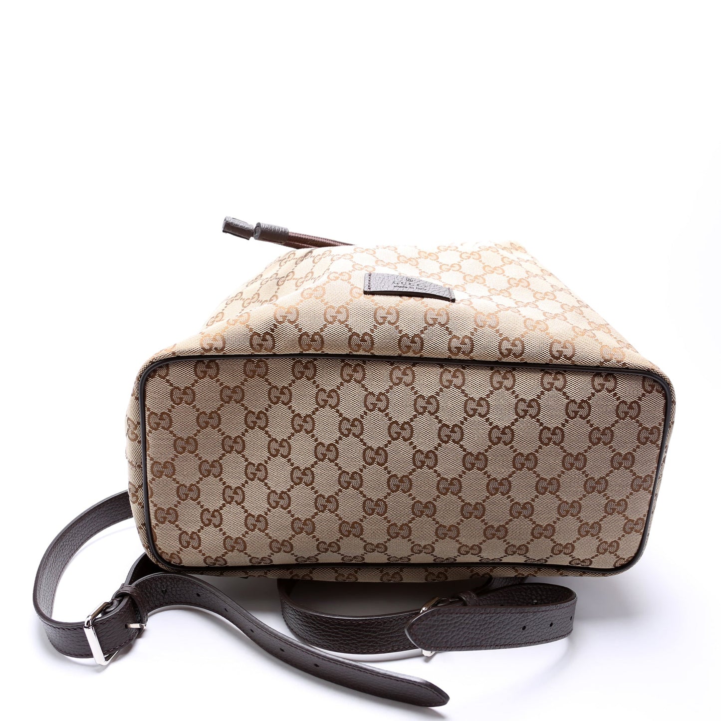 GG Canvas Drawstring Backpack