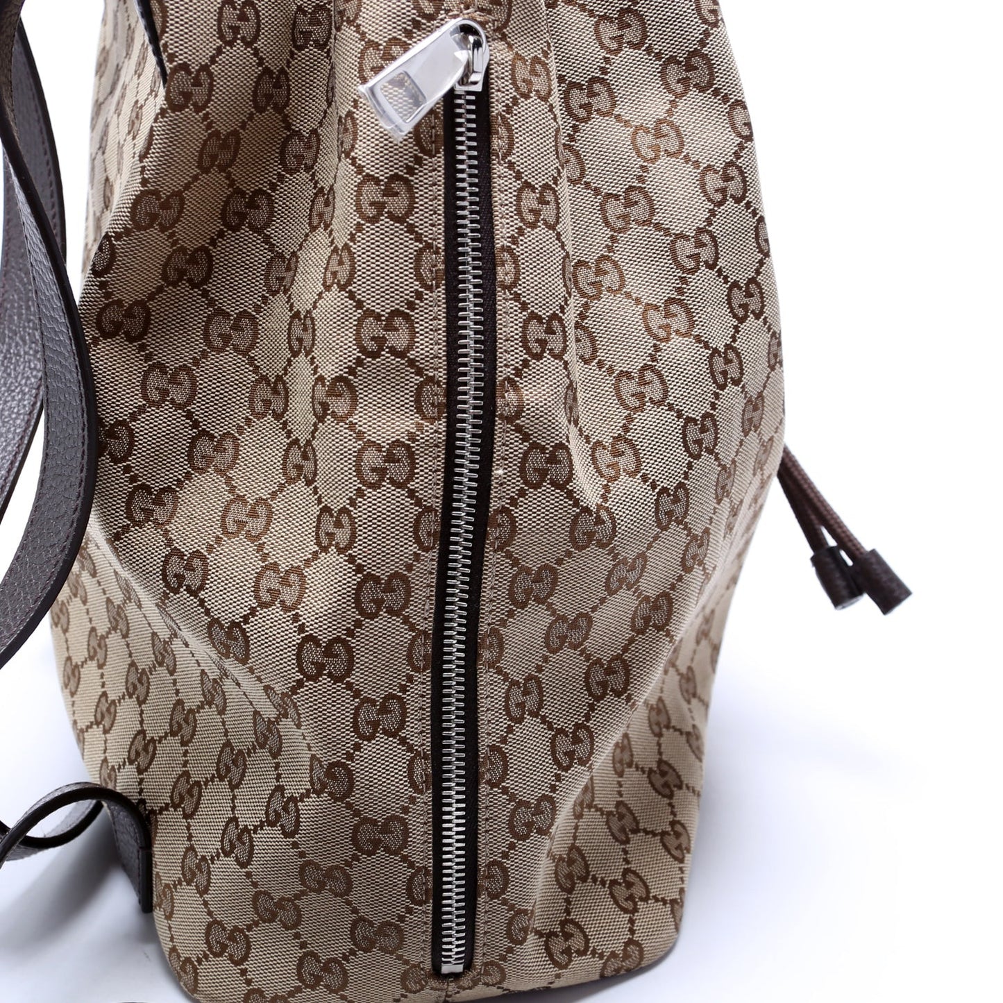 GG Canvas Drawstring Backpack