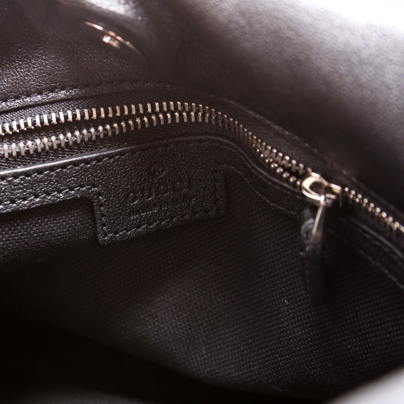 Blondie Small Leather Tote Black