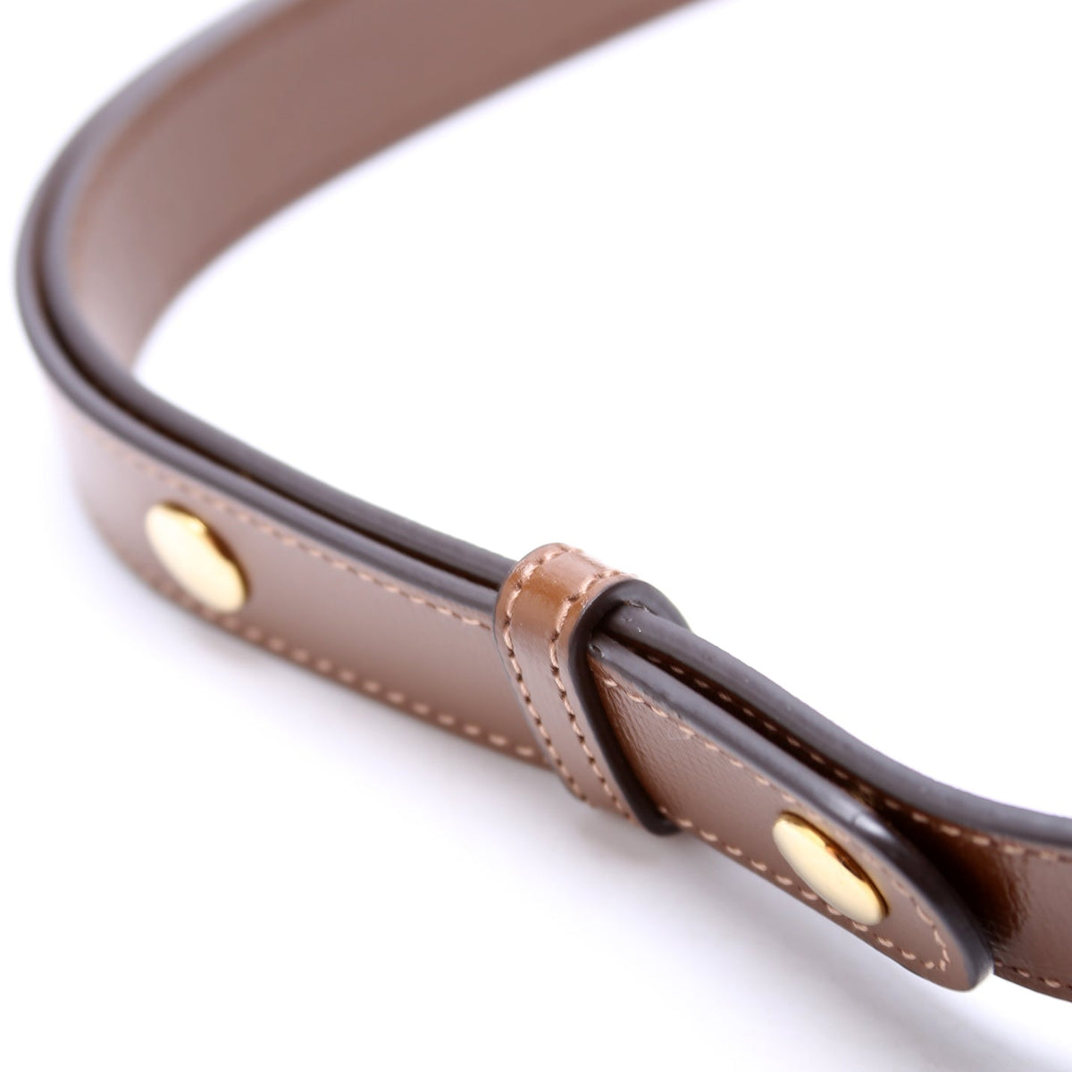 Horsebit  GG Supreme Mini Rounded Bag Brown