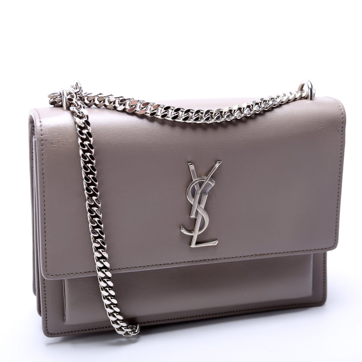 Sunset Medium Smooth Leather Grey