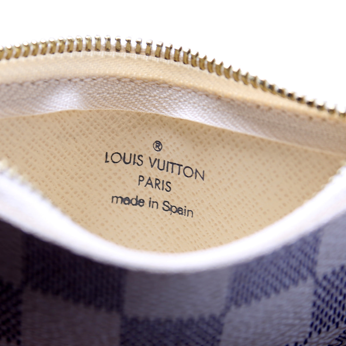 Pochette Cles Damier Azur