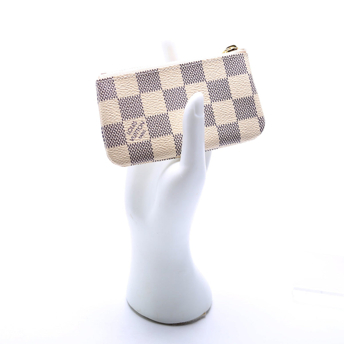 Pochette Cles Damier Azur