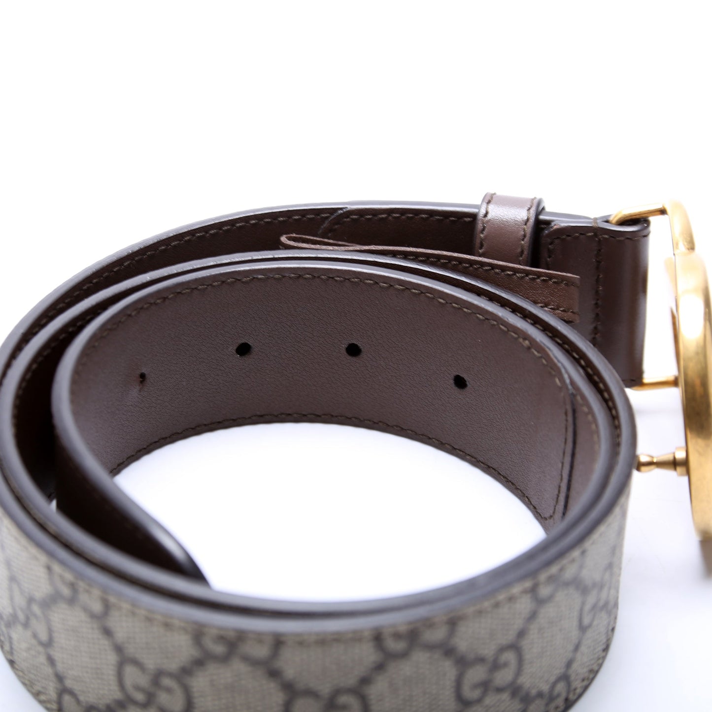 Gucci  Marmont GG Supreme Belt Size / Brown