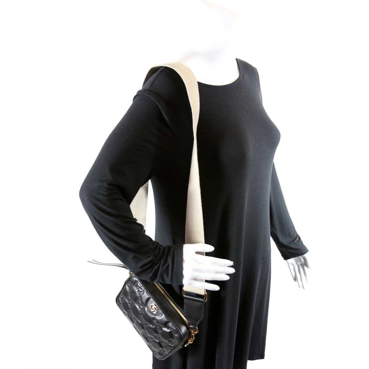 Matelasse Small Black