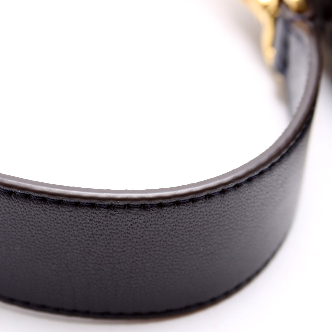Baguette FF Embossed Nappa Navy
