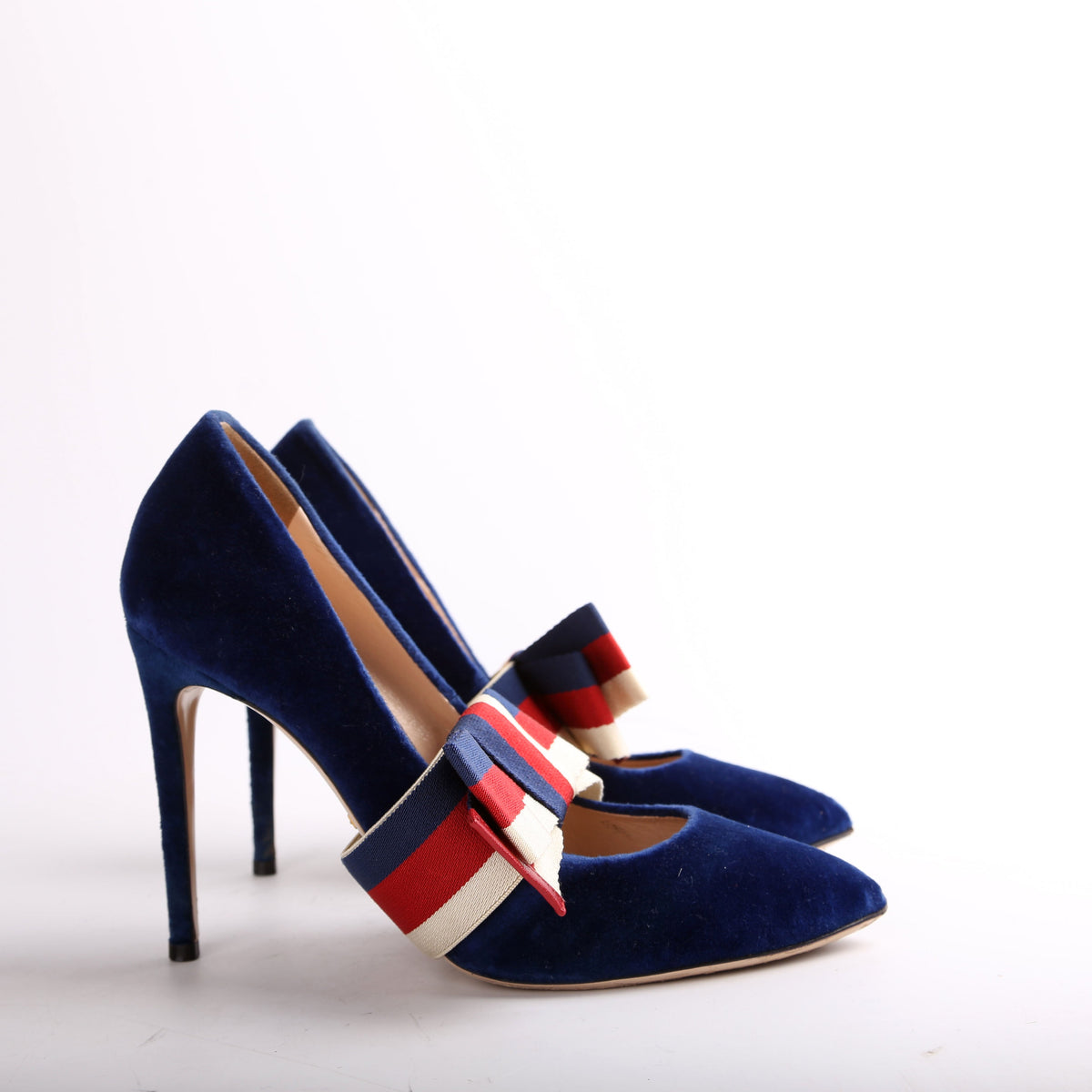 Scamosiato Web Bow Heels Size .