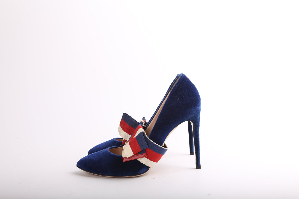 Scamosiato Web Bow Heels Size .