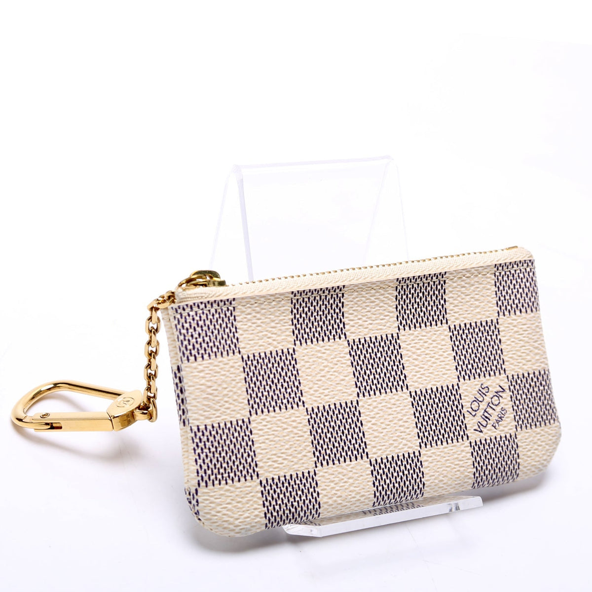 Pochette Cles Damier Azur