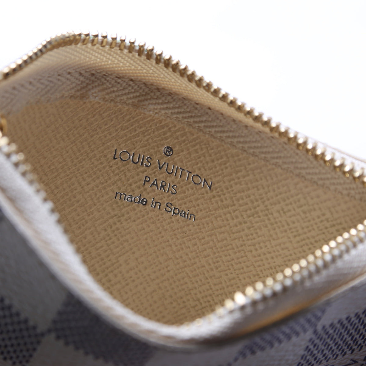 Pochette Cles Damier Azur