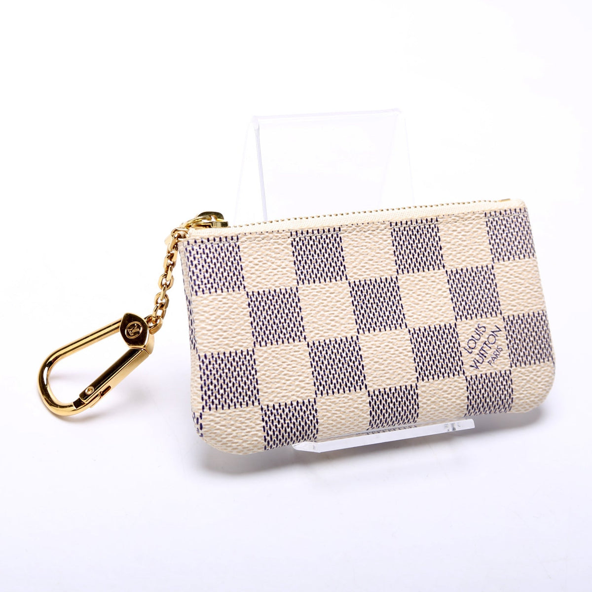 Pochette Cles Damier Azur