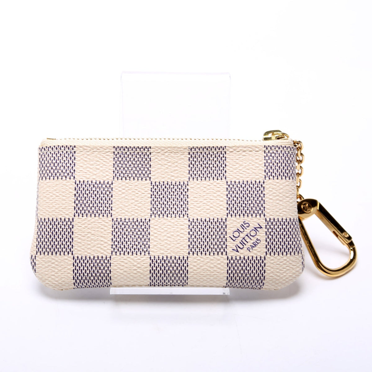 Pochette Cles Damier Azur