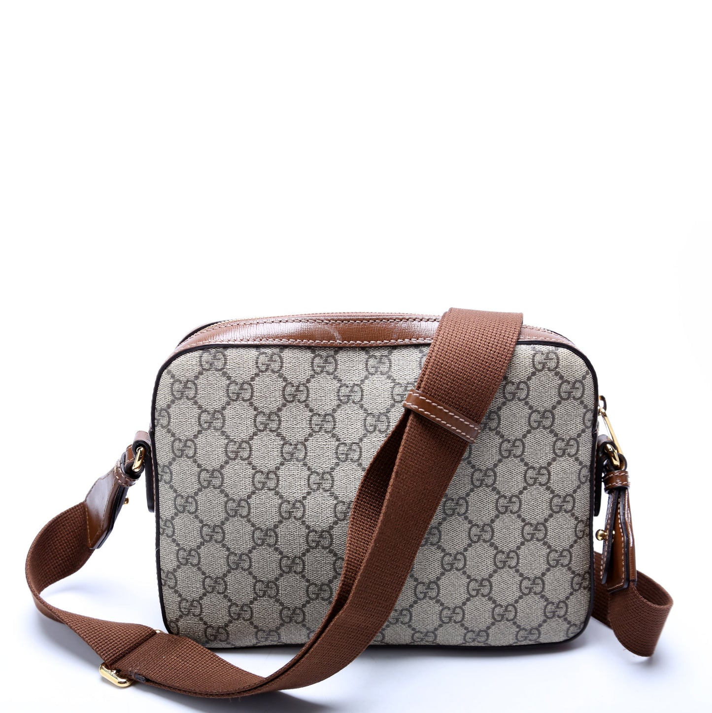 Gucci  Interlocking GG Messenger Brown