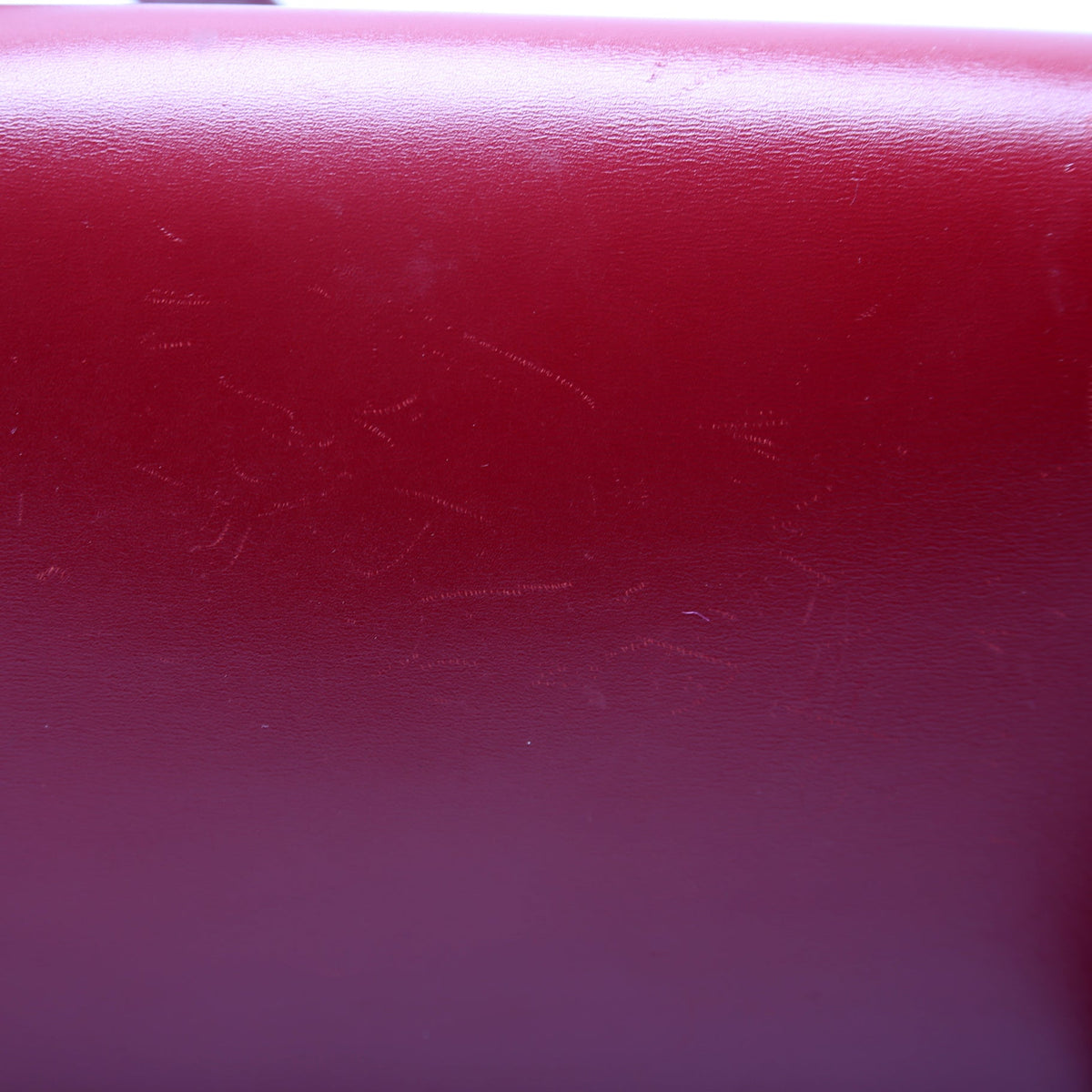 Calfskin Le Carre Satchel Red