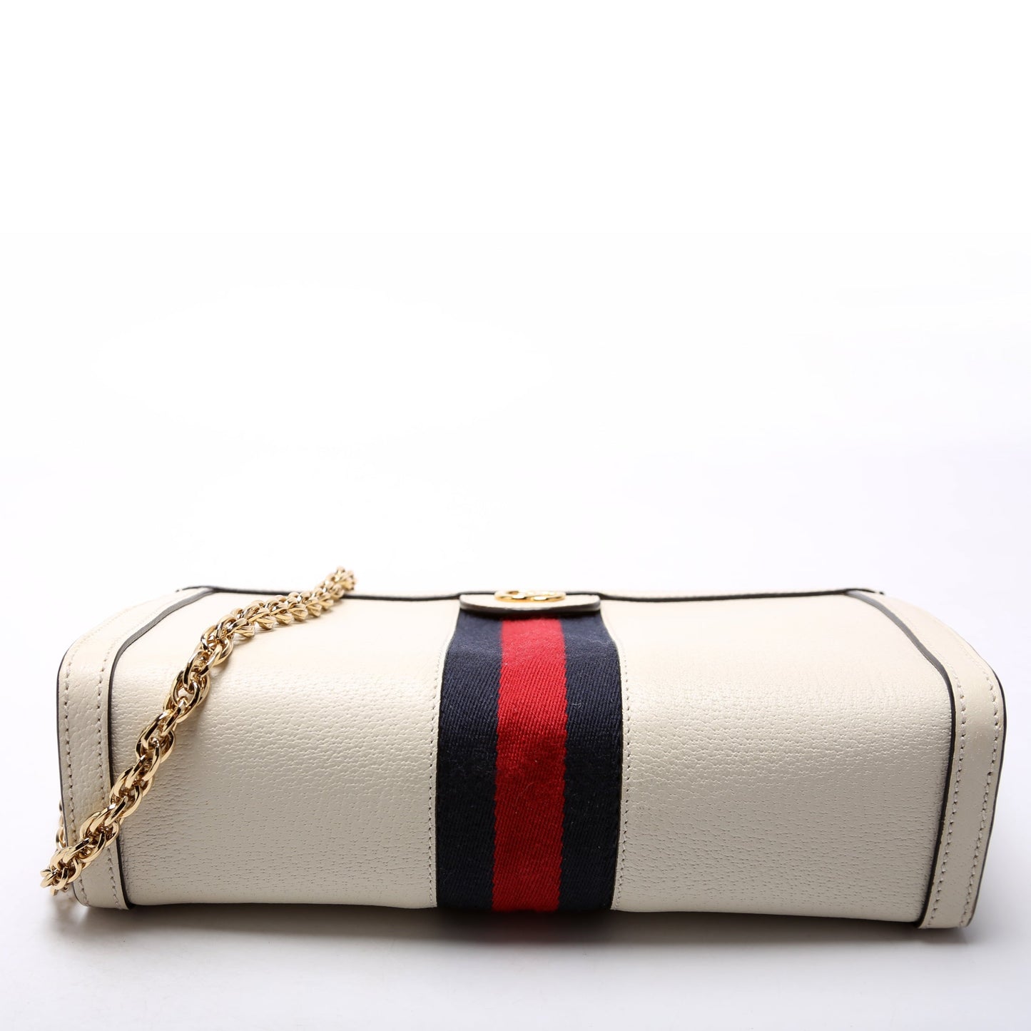 Gucci  Ophidia Leather Shoulder Small Cream