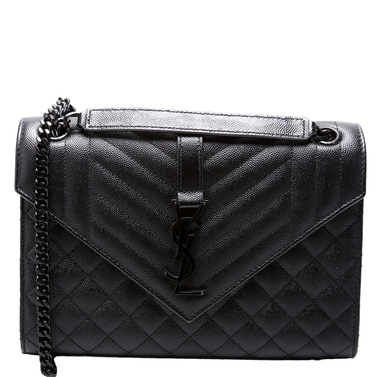 Envelope Medium Grain De Triquilt  Black