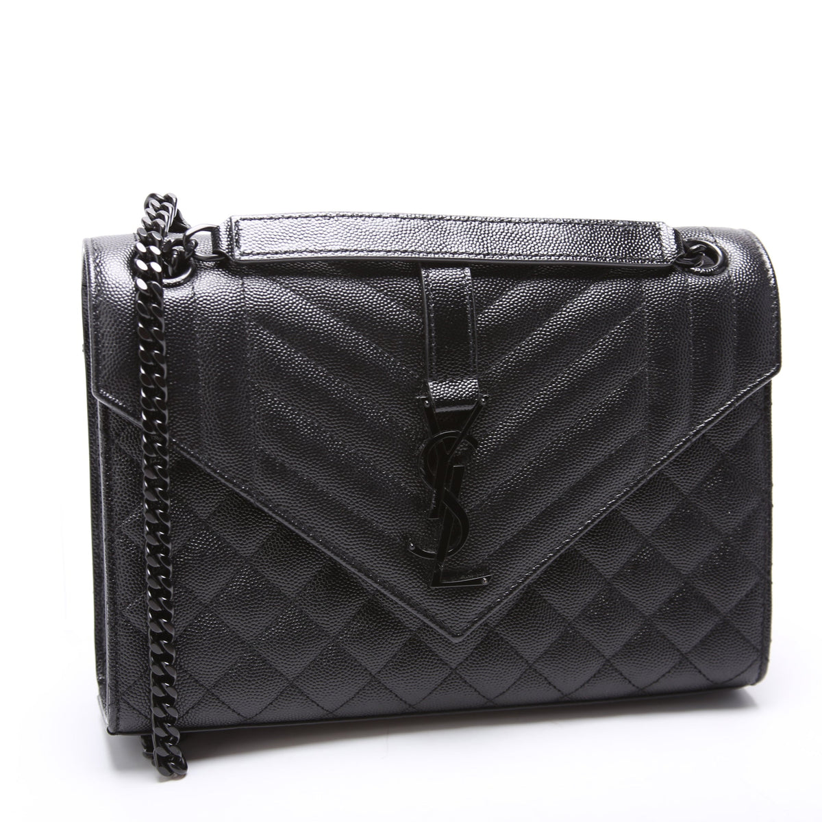 Envelope Medium Grain De Triquilt  Black