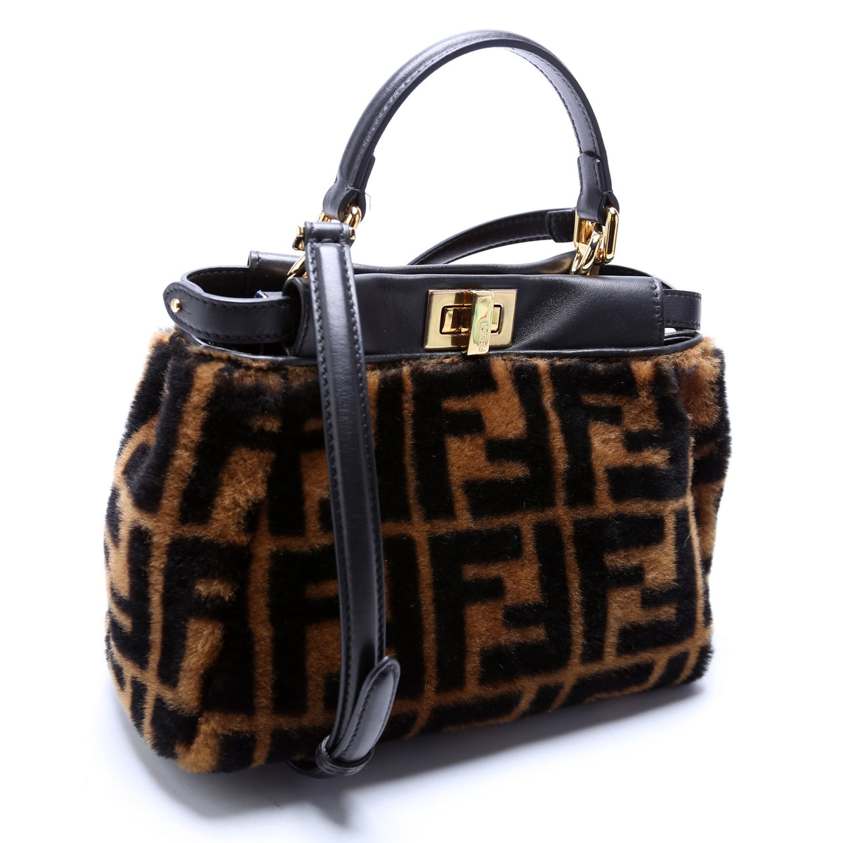 Peekaboo Mini FF Shearling 8BN244
