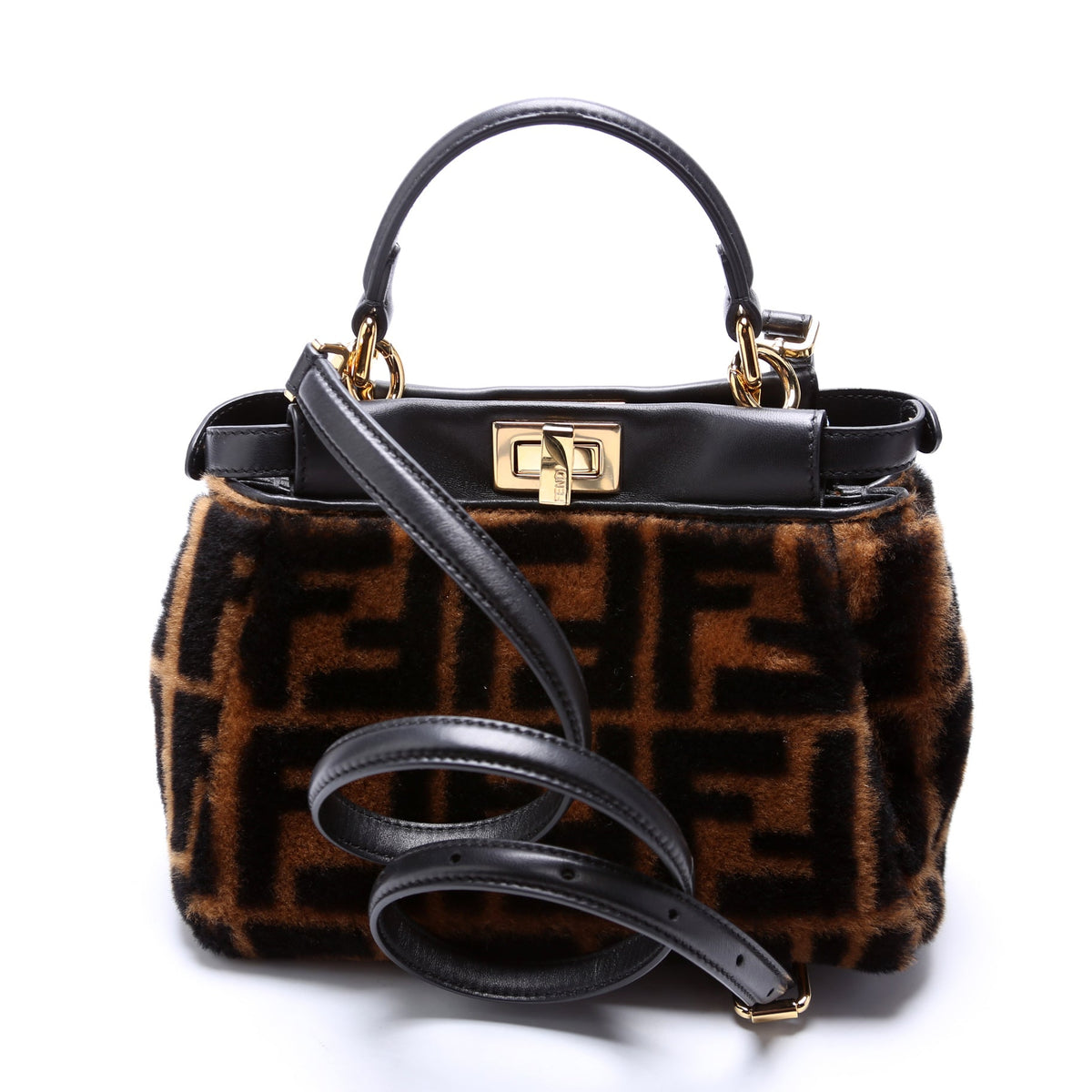 Peekaboo Mini FF Shearling 8BN244