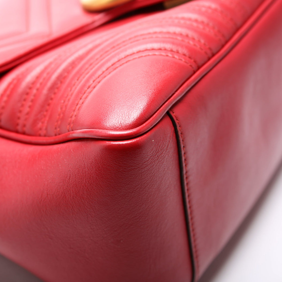 GG Marmont Small Top Handle Red