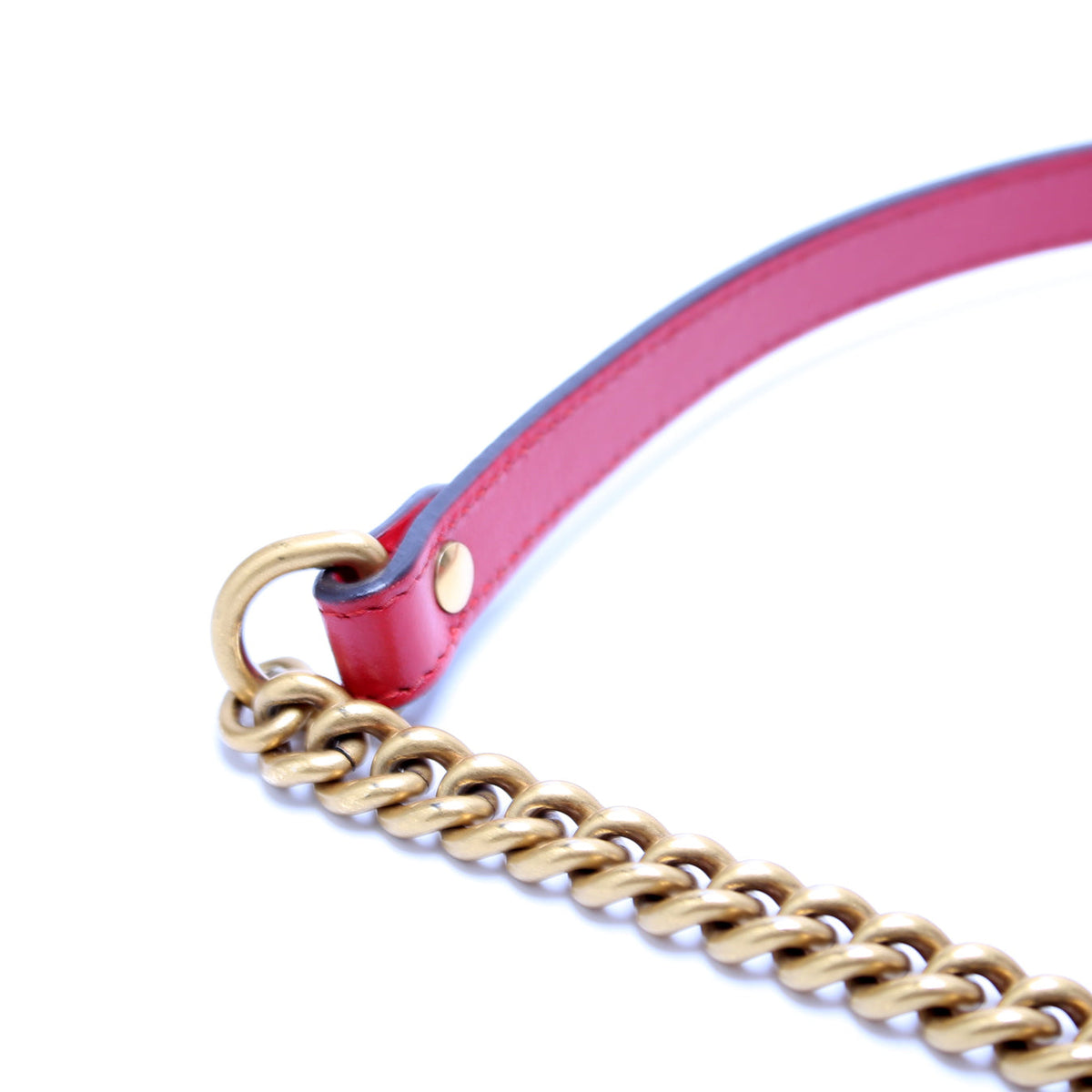 GG Marmont Small Top Handle Red