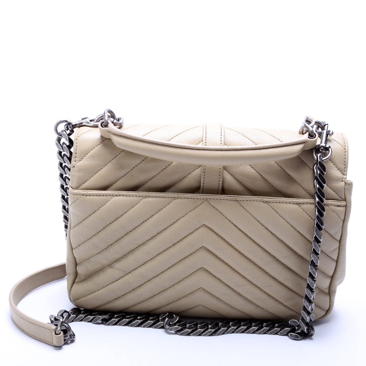 College Bag Medium // Beige