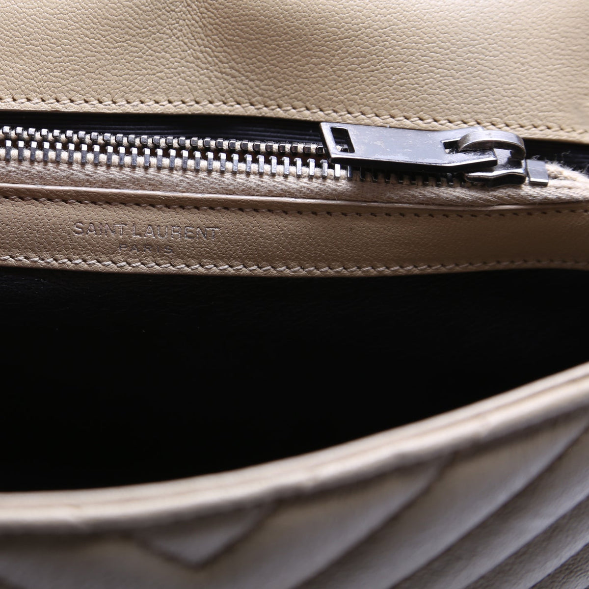 College Bag Medium // Beige