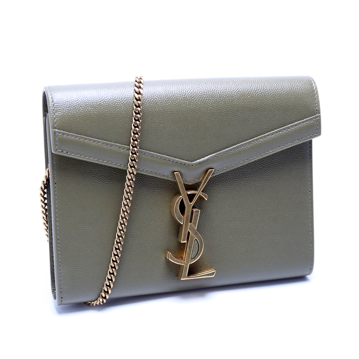 Cassandra Chain Wallet Grain  Green