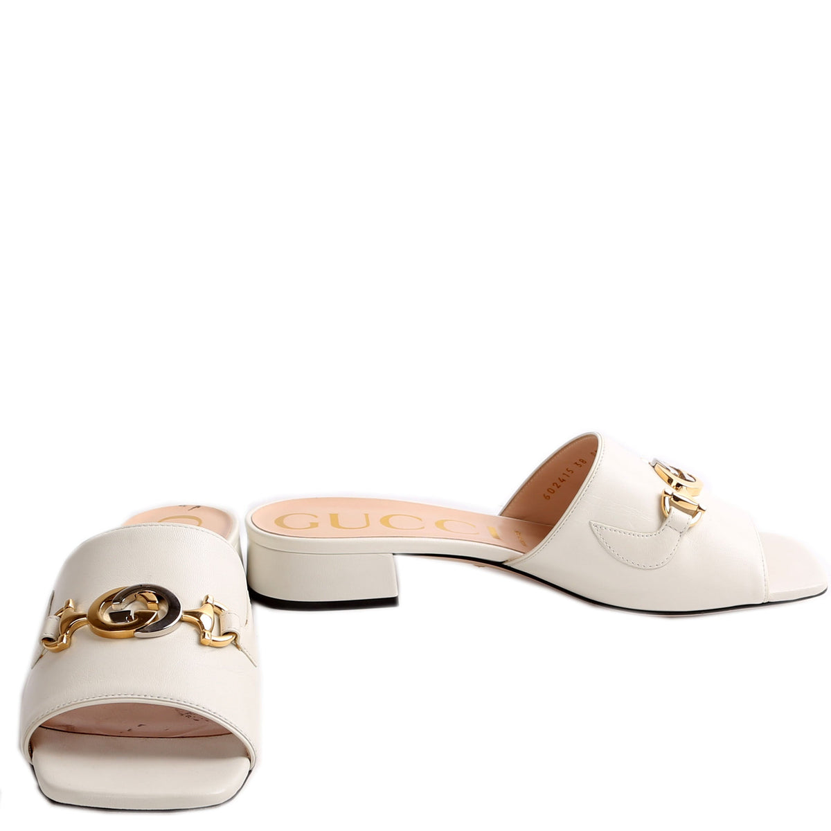 Zumi Leather Slides Size