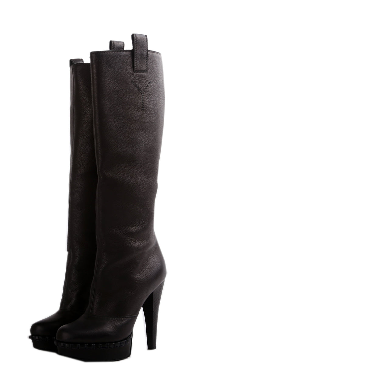 Knee High Leather Boots Size