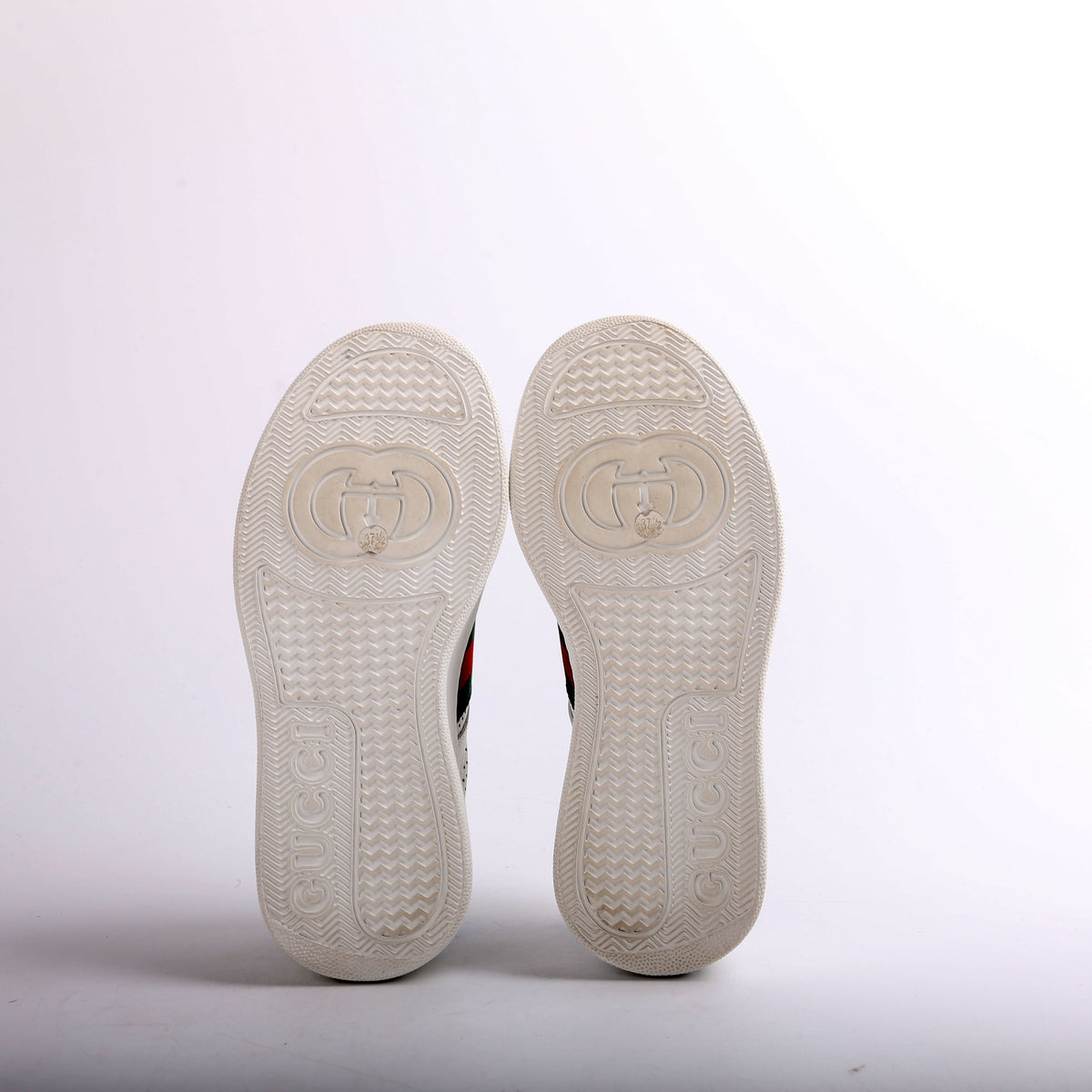 GG Web Chunky Leather Sneakers Size .