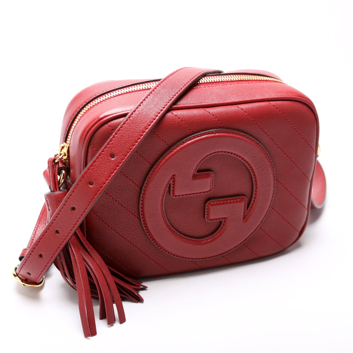 Gucci  Blondie Small Shoulder Bag Red