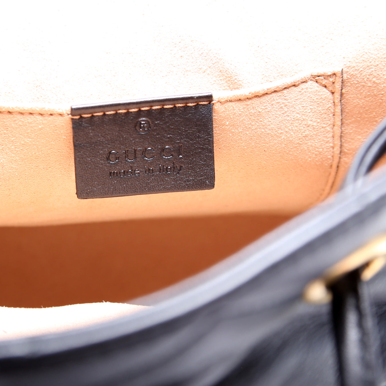 Marmont Mini Backpack Leather Black