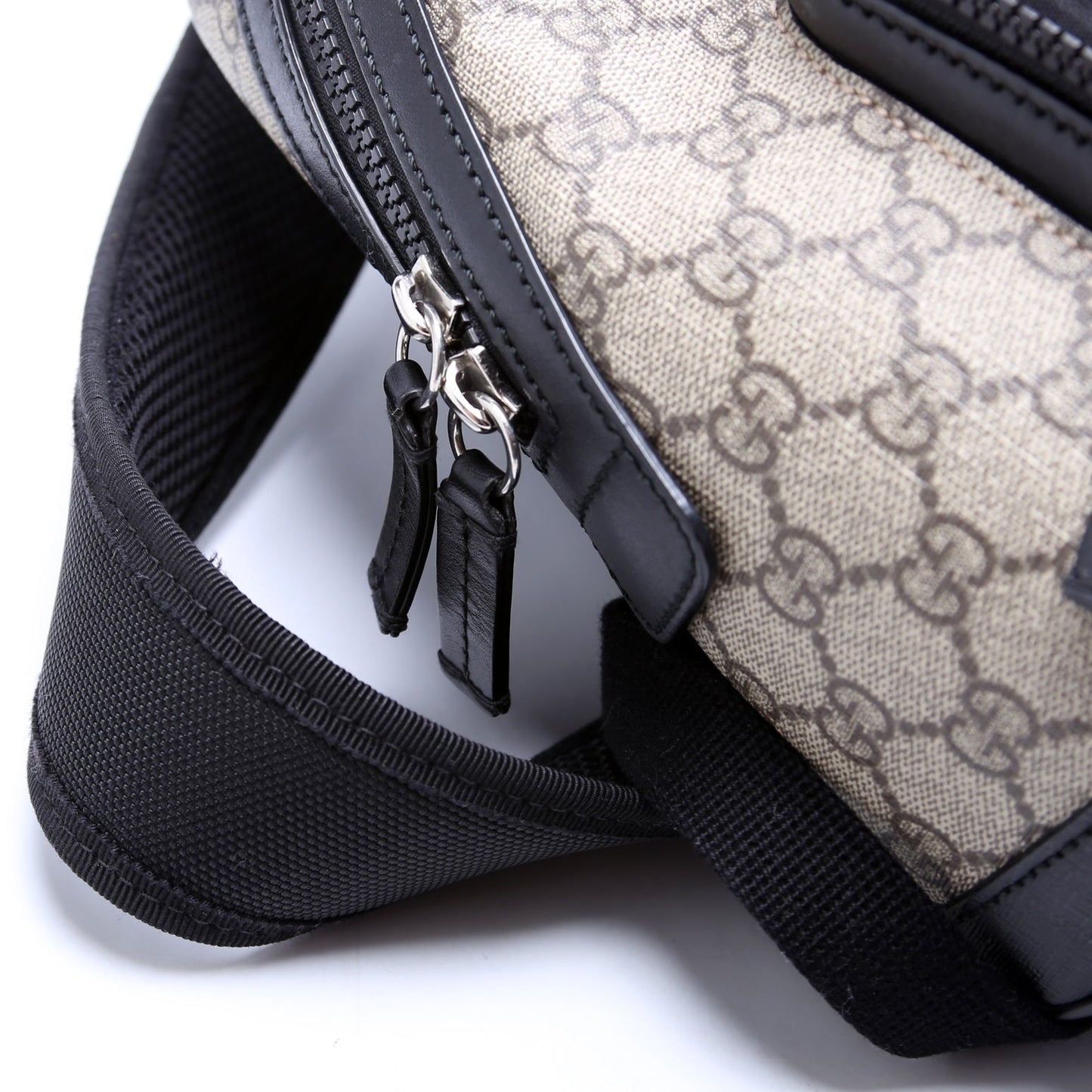 GG Supreme Eden Backpack Small Beige/Black
