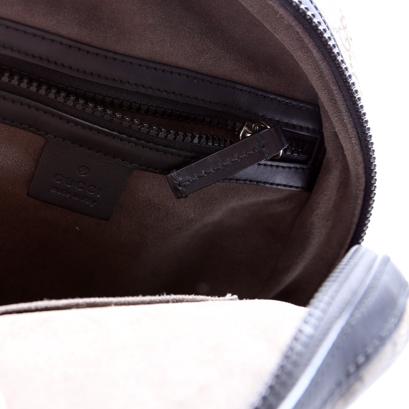 GG Supreme Eden Backpack Small Beige/Black