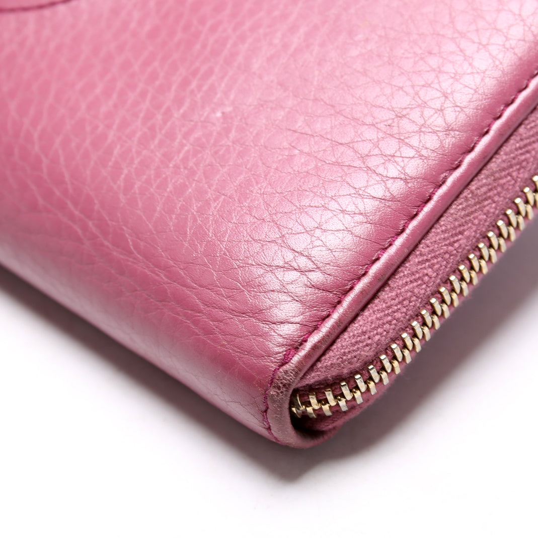 Soho Zip Around Organizer Purple