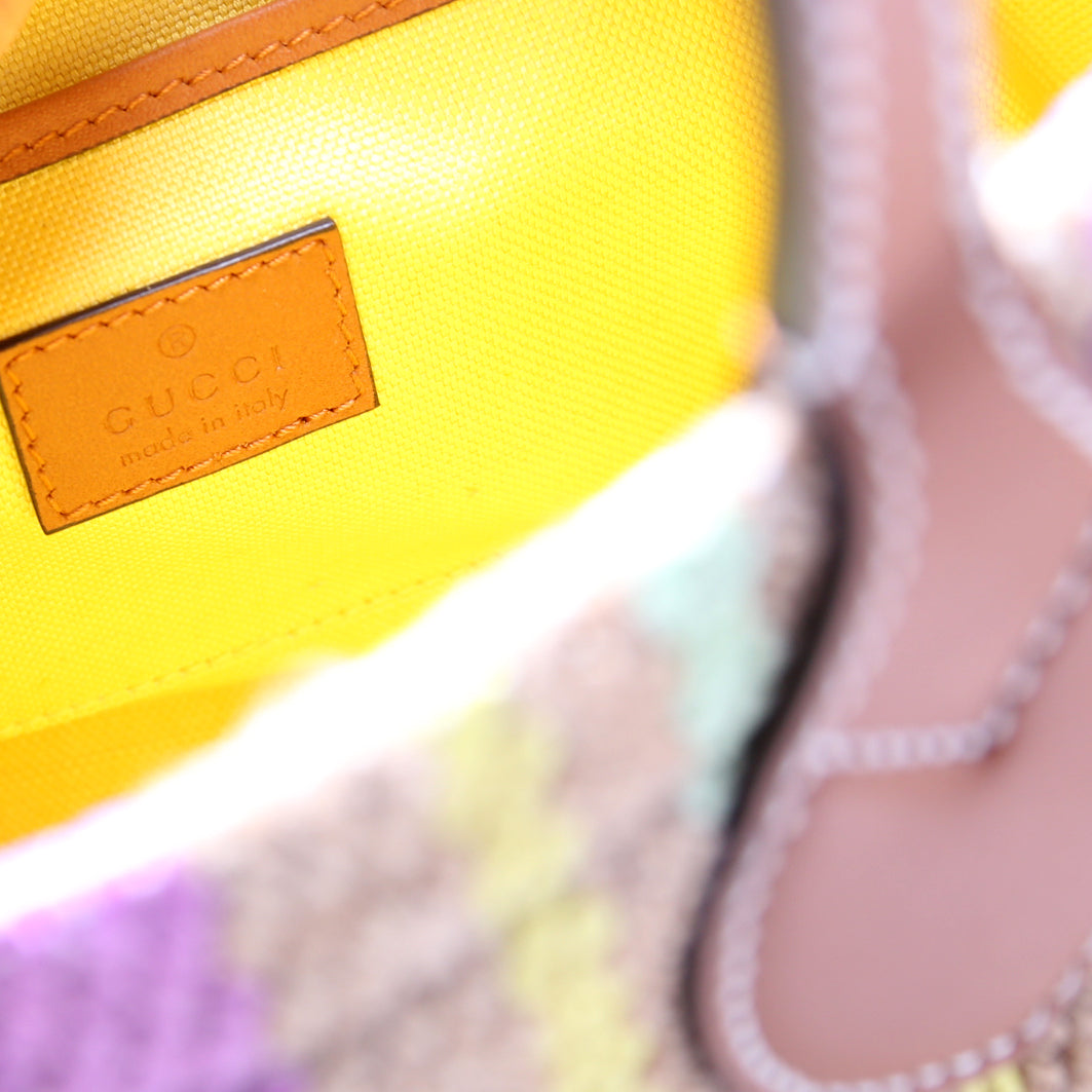 Jute Tote Small Multicolor/Brown