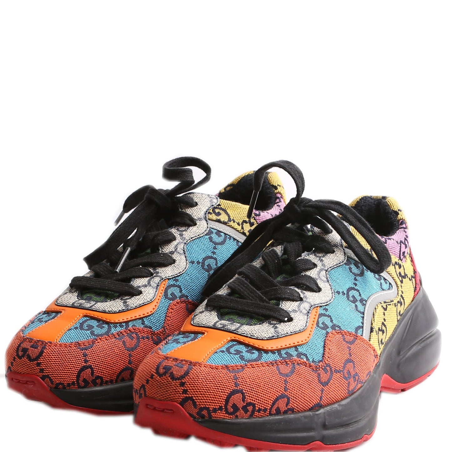 Gucci Rhyton Mixed GG Sneakers Size