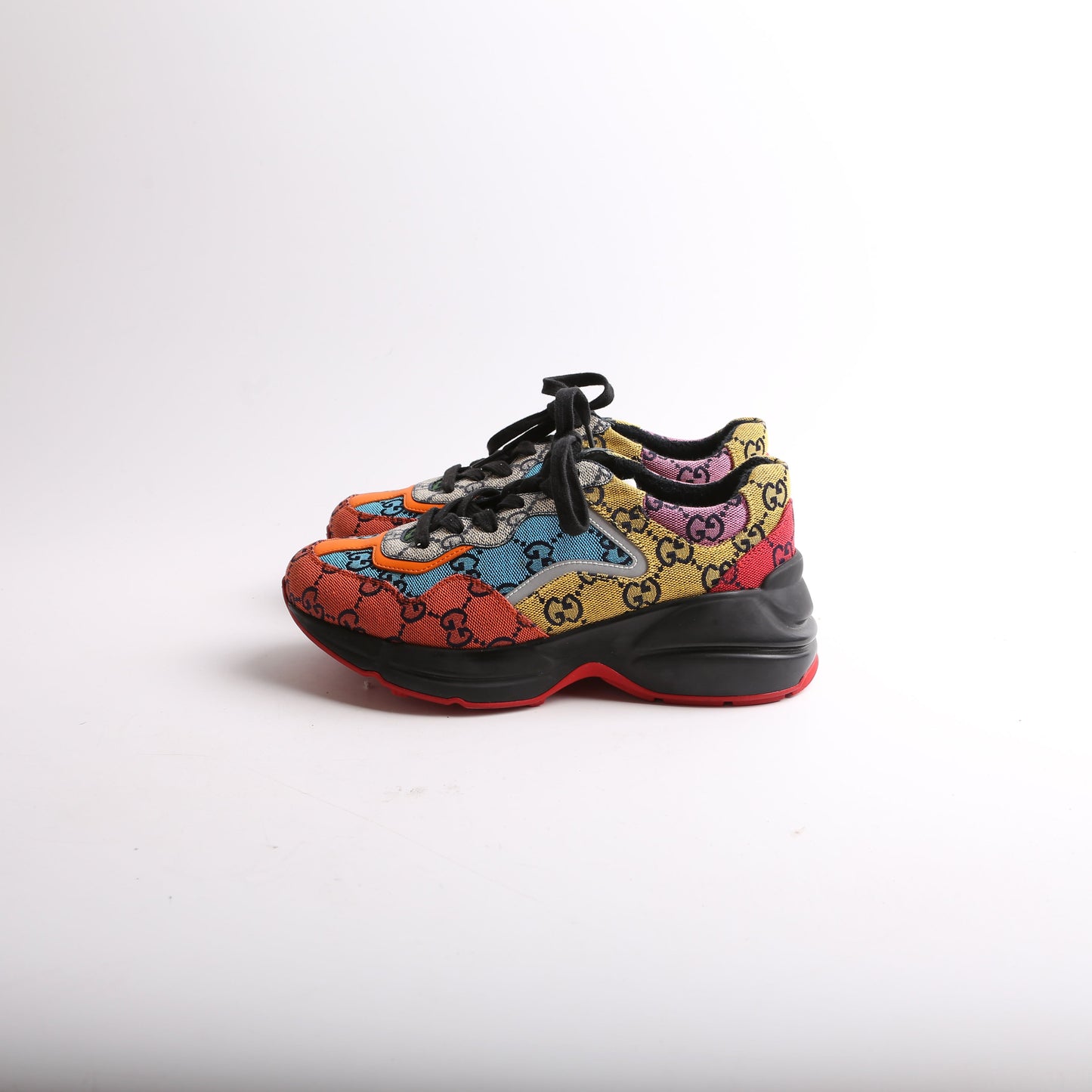 Gucci Rhyton Mixed GG Sneakers Size